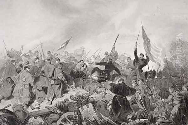 The capture of Fort Donelson, Dover, Tennessee 1862 - view 1