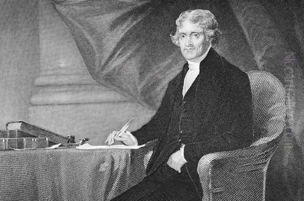Portrait of Thomas Jefferson (1743-1826) (2) - view 1