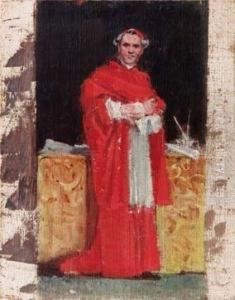 Cardinale by Federico Faruffini