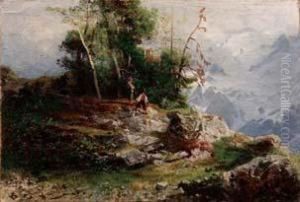 In Montagna by Gaetano Fasanotti