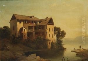 Veduta Di Lago by Gaetano Fasanotti