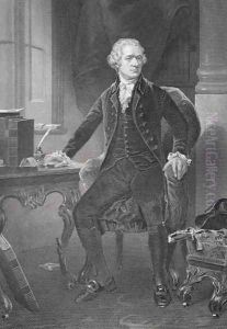 Portrait of Alexander Hamilton (1755-1804) by Alonzo Chappel