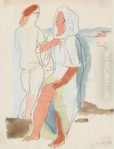 Composition With Figures by Alexandre Fasini