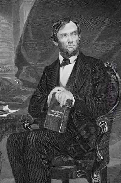 Portrait of Abraham Lincoln (1809-65) 2 - view 1