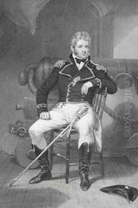Portrait of Thomas Macdonough (1783-1825) by Alonzo Chappel