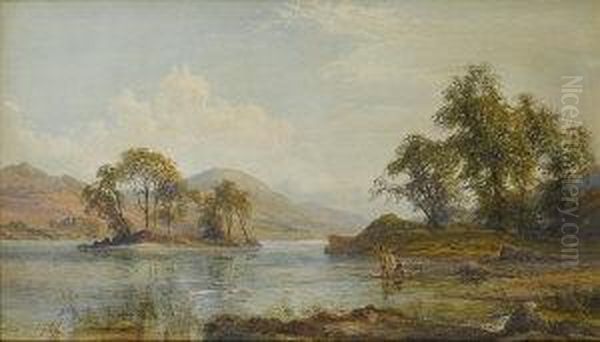 A View Of Fishermen On Lough Gill, Near Sligo, Ireland - view 1