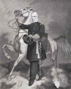 Portrait of General James Samuel Wadsworth (1807-64) by Alonzo Chappel