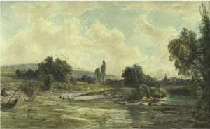 On The River Near Greuznach On The River Near Greuznach