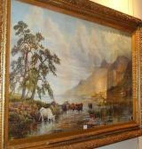 On Loch Shiel, Argyllshire by John Faulkner
