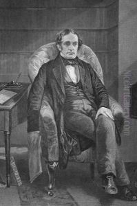 Portrait of William Hickling Prescott (1796-1859) by Alonzo Chappel