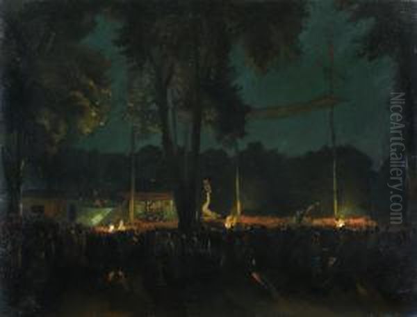 Christliche Volksfestszene - view 1