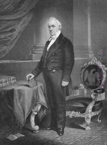 Portrait of James Buchanan (1791-1868) by Alonzo Chappel