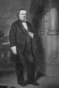 Portrait of Stephen Arnold Douglas (1813-61) by Alonzo Chappel