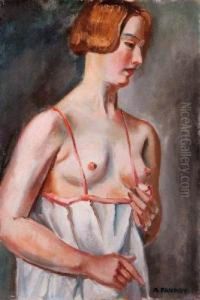 Le Nu A La Combinaison by Andre Favory