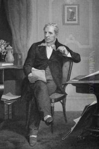 Portrait of James Fenimore Cooper (1759-1851) by Alonzo Chappel