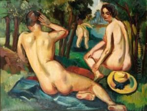 Les Baigneuses by Andre Favory