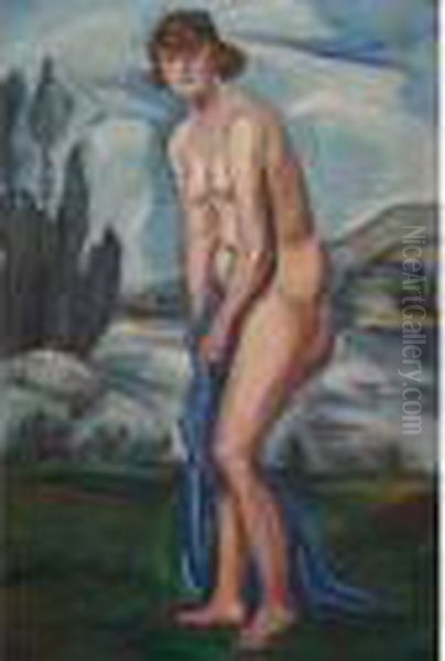 Baigneuse Nue Debout. - view 1