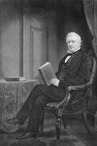 Portrait of Millard Fillmore (1800-74) by Alonzo Chappel
