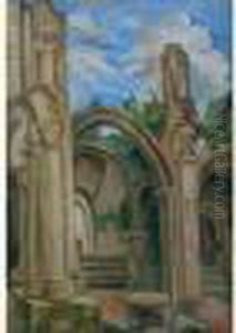 Paysage Aux Ruines by Andre Favory