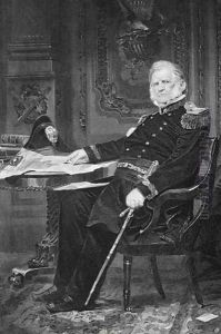 Portrait of Winfield Scott (1786-1866) by Alonzo Chappel