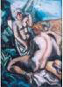 Nus Dans Un Paysage Nus Dans Un Paysage