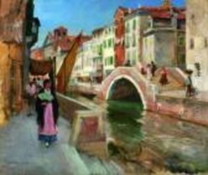 Venezia by Giacomo Favretto