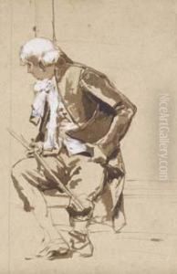 Figura Maschile by Giacomo Favretto