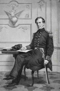 Portrait of Charles Wilkes (1798-1877) by Alonzo Chappel