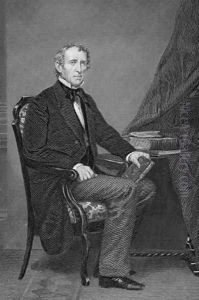 Portrait of John Tyler (1790-1862) 2 by Alonzo Chappel
