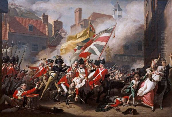 The Death Of Major Pierson - view 1