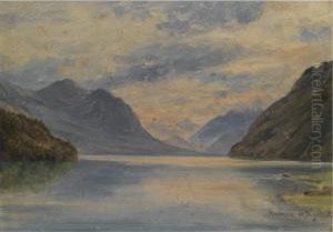 Fra Brunnen, Tyskland (from Brunnen, Tyskland) by Thomas Fearnley