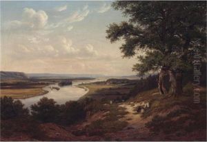 Elbendalen (the Elbe Valley) by Thomas Fearnley