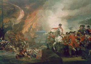 The Defeat of the Floating Batteries at Gibraltar, September 1782, 1783-91