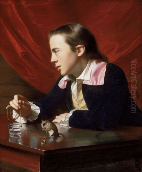 Boy with a Squirrel (or Henry Pelham) - view 1