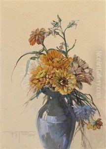 Herbstblumen by Gustav Feith