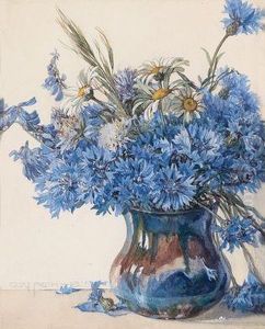 Kornblumen by Gustav Feith
