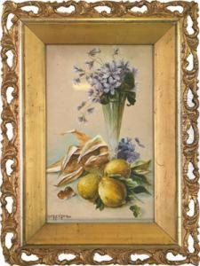 Herbstblumen Invase Mit Fruchten Herbstblumen Invase Mit Fruchten