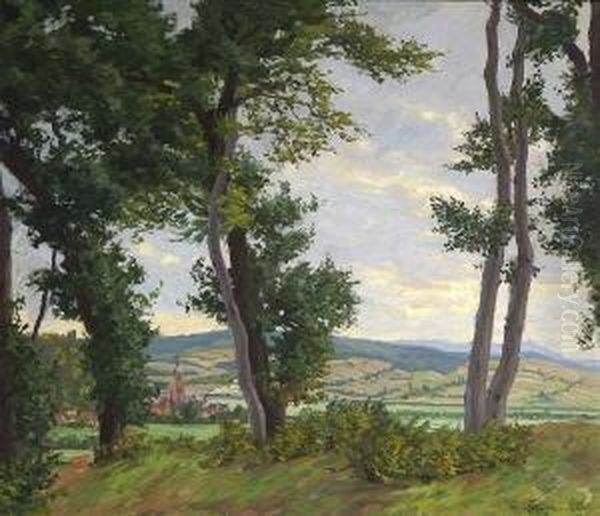 Hugelige Landschaft. - view 1