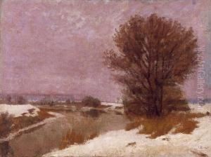 Winter Landscape by Carl Friedrich Felber