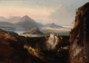 Neuschwanstein by Ferdinand Feldhutter