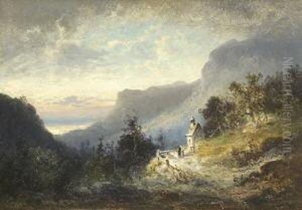 Gebirgslandschaft. - view 1