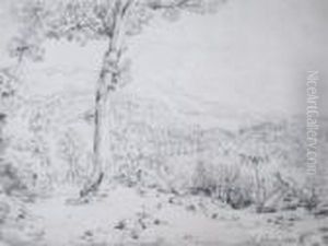 La Cava by Theodore Caruelle d' Aligny