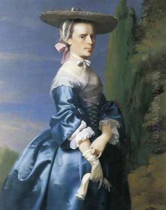 Mrs. Nathaniel Allen (Sarah Sargnet) by John Singleton Copley
