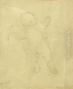 Standing Infant, Seen From Behind