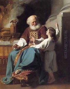 Samuel Reading to Eli the Judgments of God Upon Eli's House by John Singleton Copley