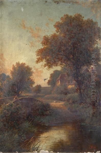 A Country Cottage By A River - view 1