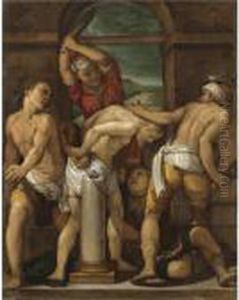 La Flagellazione Di Cristo by Ferrau Fenzoni
