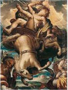 The Fall Of Phaethon by Ferrau Fenzoni