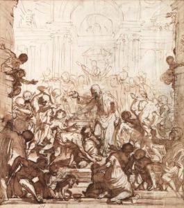 The Pool Of Bethesda by Ferrau Fenzoni