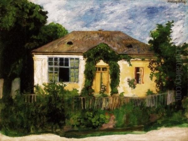 My Studio In Nagybanya (house Among Trees) - view 1
